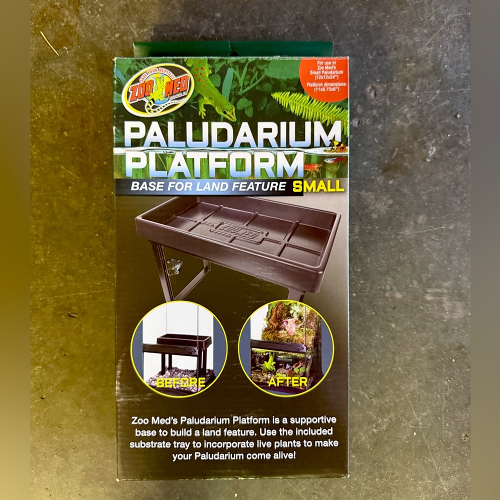 Zoo Med Paludarium Reptile Platform – New in Box